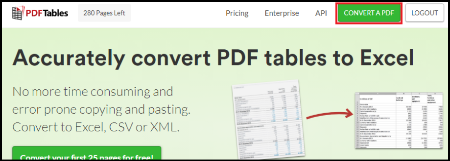 How to convert a PDF to a Google Doc & PDFTables