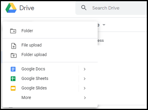 Convert PDF to Google doc - Drive new file