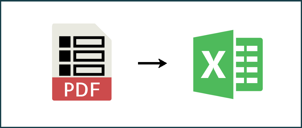 extract data from pdf to excel free