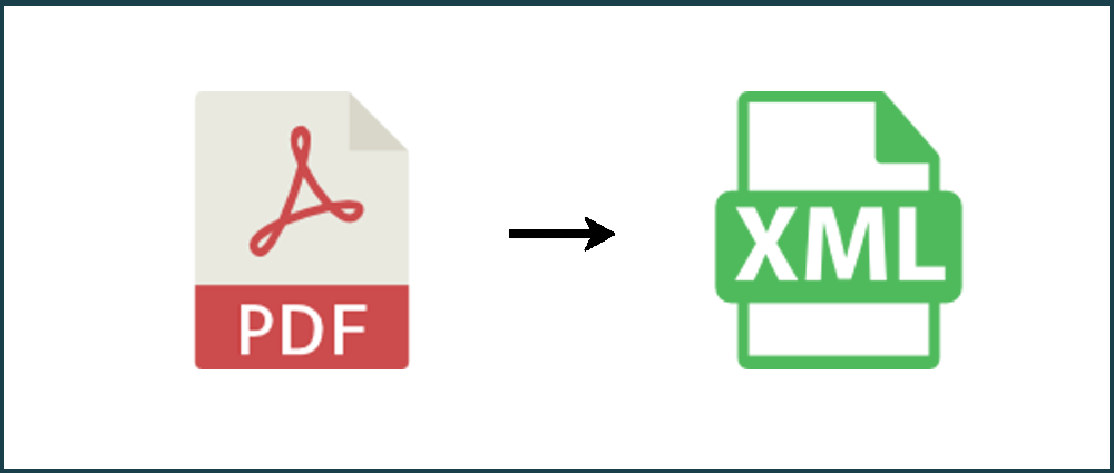 How to convert a PDF to XML
