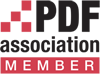 PDF Association membership logo